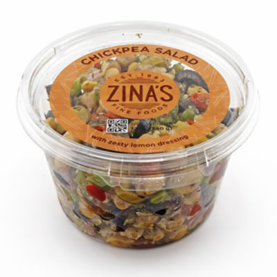 Zina's Fine Foods Chickpea Salad, 12 oz