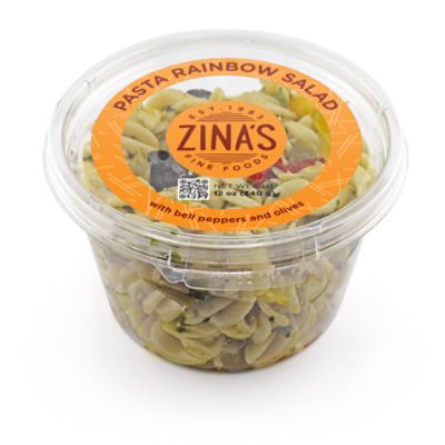 Zina's Fine Foods Pasta Rainbow Salad, 12 oz