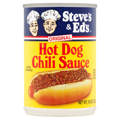 Steve's & Ed's Original Hot Dog Chili Sauce, 10.5 oz