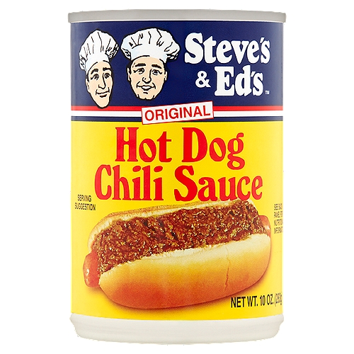 Steve's & Ed's Original Hot Dog Chili Sauce, 10.5 oz