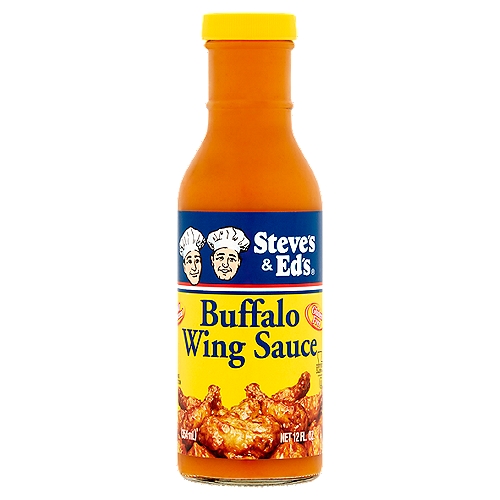 Steve's & Ed's Buffalo Wing Sauce, 12 fl oz