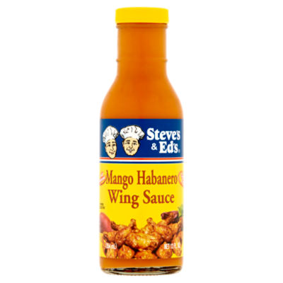 Steve's & Ed's Mango Habanero Wing Sauce, 12 fl oz