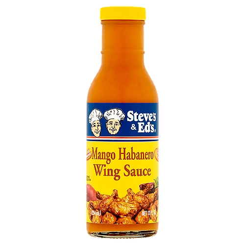 Steve's & Ed's Mango Habanero Wing Sauce, 12 fl oz