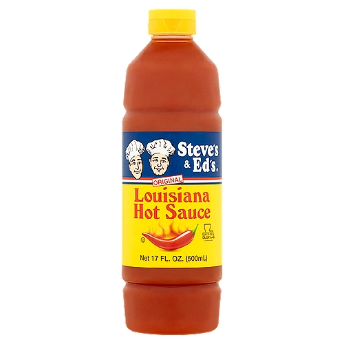 Steve's & Ed's Original Louisiana Hot Sauce, 17 fl oz