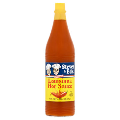 Steve's & Ed's Original Louisiana Hot Sauce, 12 fl oz