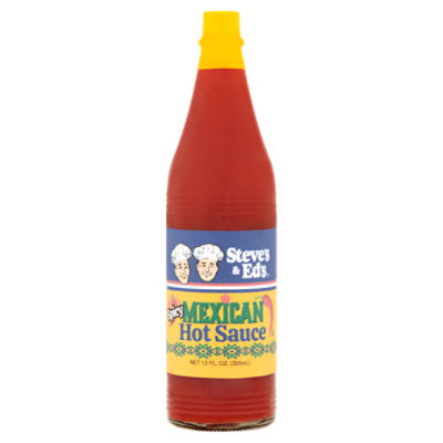 Steve's & Ed's Spicy Mexican Hot Sauce, 12 fl oz