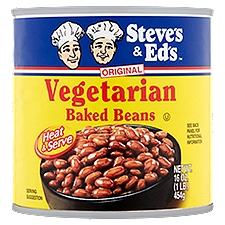 Steve's & Ed's Original Vegetarian, Baked Beans, 16 Ounce