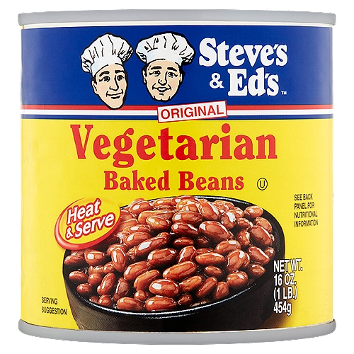 Steve's & Ed's Original Vegetarian Baked Beans, 16 oz
