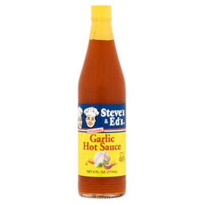 Steve's & Ed's Original Garlic Hot Sauce, 6 fl oz