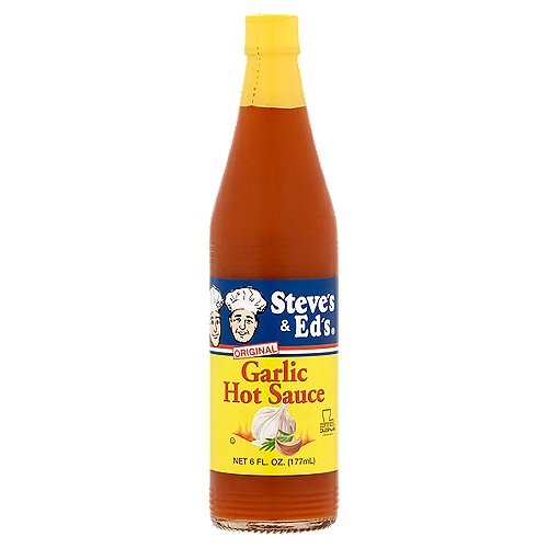 Steve's & Ed's Original Garlic Hot Sauce, 6 fl oz