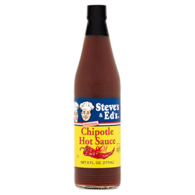 Steve's & Ed's Original Chipotle Hot Sauce, 6 fl oz