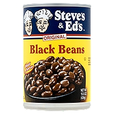 Steve's & Ed's Original Black Beans, 15.5 oz