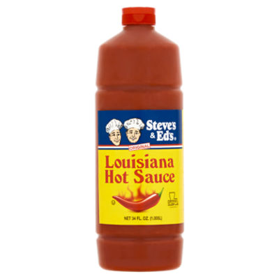 Steve's & Ed's Original Louisiana Hot Sauce, 12 fl oz