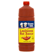 Steve's & Ed's Original Louisiana Hot Sauce, 34 fl oz, 34 Fluid ounce