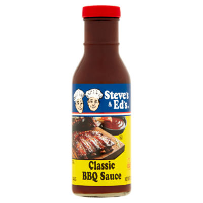 Steve's & Ed's Classic BBQ Sauce, 12 oz, 12 Ounce