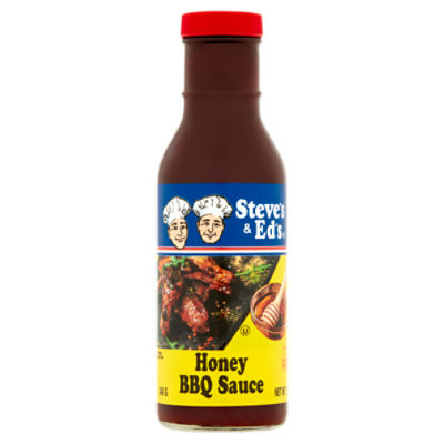 Steve's & Ed's Honey BBQ Sauce, 12 oz