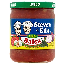 Steve's & Ed's Mild, Salsa, 15.5 Ounce