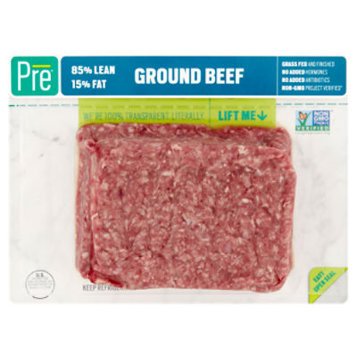 Pre 85 Lean 15 Fat Ground Beef, 16 oz ShopRite