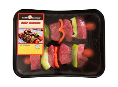 Reddi Gourmet Beef & Vegetable Kabobs, 1 pound