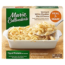 Marie Callender's Mac & Cheese, Frozen Meal White Cheddar , 27 Ounce