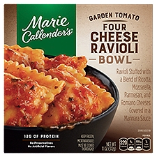 Marie Callender's Garden Tomato Four Cheese Ravioli Bowl, 11 oz, 11 Ounce