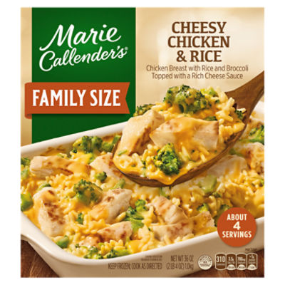Marie Callender's Cheesy Chicken & Rice Family Size, 36 oz