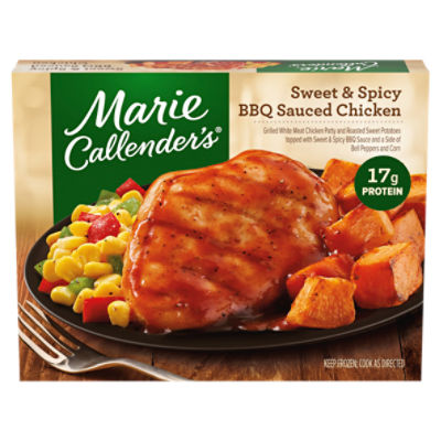Marie Callender's Sweet & Spicy BBQ Sauced Chicken, 11.9 oz