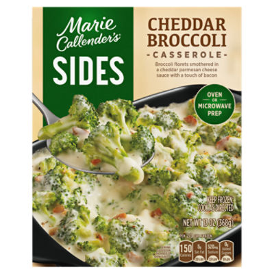 Marie Callender's Sides, Cheddar Broccoli Casserole, Frozen Food, 13 oz.
