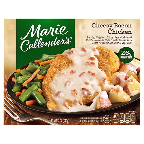 Marie Callender's Cheesy Bacon Chicken, Frozen Meal, 12 oz.