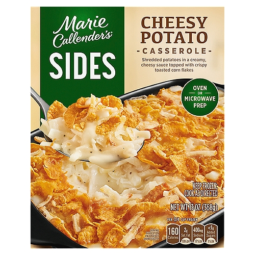 Marie Callender's Sides, Cheesy Potato Casserole, Frozen Food, 13 oz.
