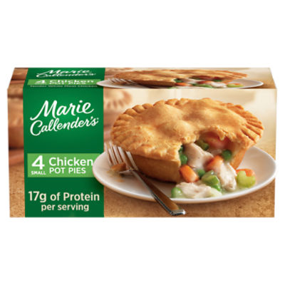 Marie Callender's Small Chicken Pot Pies, 10 oz, 4 count