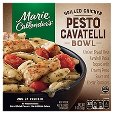 Marie Callender's Grilled Chicken Pesto Cavatelli Bowl, 11 Ounce