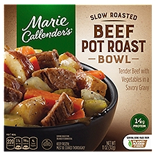 Marie Callender's Slow Roasted Beef Pot Roast Bowl, Frozen Meal, 11 OZ Bowl, 11 Ounce