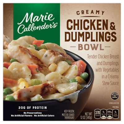 Marie Callender's Creamy Chicken & Dumplings Bowl, 12 oz