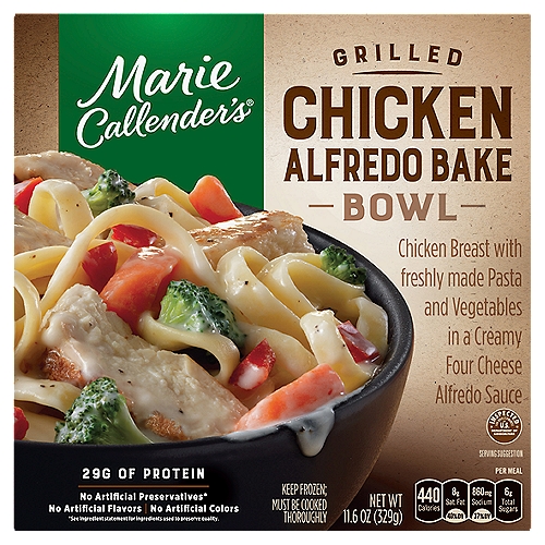 Marie Callender's Grilled Chicken Alfredo Bake Bowl, 11.6 oz