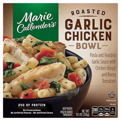 Marie Callender's Roasted Garlic Chicken Bowl, 11.5 oz