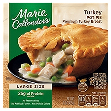 Marie Callender's Premium Turkey Breast Large Size, Pot Pie, 15 Ounce