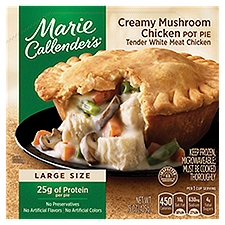 Marie Callender's Creamy Mushroom Chicken Pot Pie Large Size, 15 oz, 15 Ounce