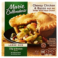 Marie Callender's Cheesy Chicken & Bacon Pot Pie, Large Size, 15 oz