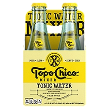 Topo Chico Mixer Tonic Water, 7.1 fl oz, 4 count