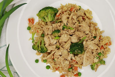 Chicken and Broccoli with Rice