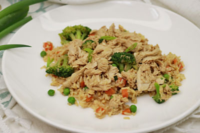 Chicken and Broccoli with Rice