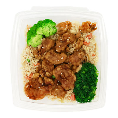 Sesame Chicken with Rice