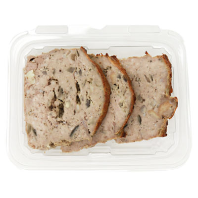 Fresh Made Meatloaf, Sliced