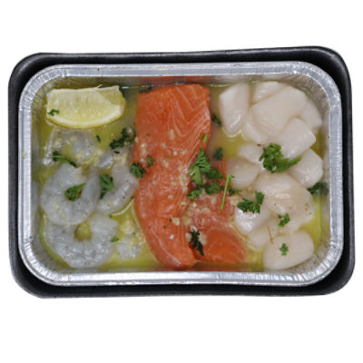 Seafood Salmon Trio