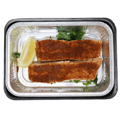 Old Bay Poached Salmon Fillet
