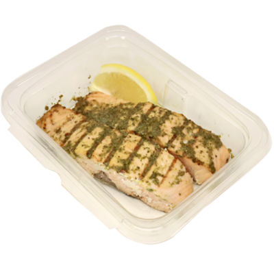 Fresh Made Pesto Salmon