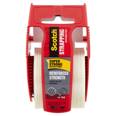 Scotch Strapping Packaging Tape, 1.88 in x 360 in (10 yd) ShopRite