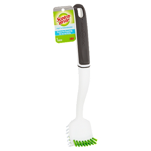 Scotch-Brite® Pot & Pan Brush, 1/Pack
Scotch-Brite® is Long-Lasting and Reusable