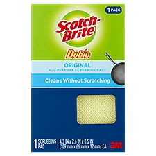 3M Scotch-Brite Dobie The Original Cleaning Pad, 1 Each